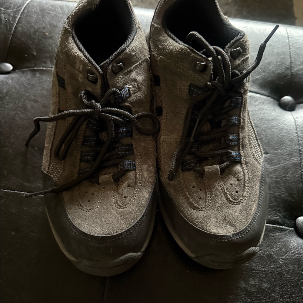 Women's Black and Gray Shoes